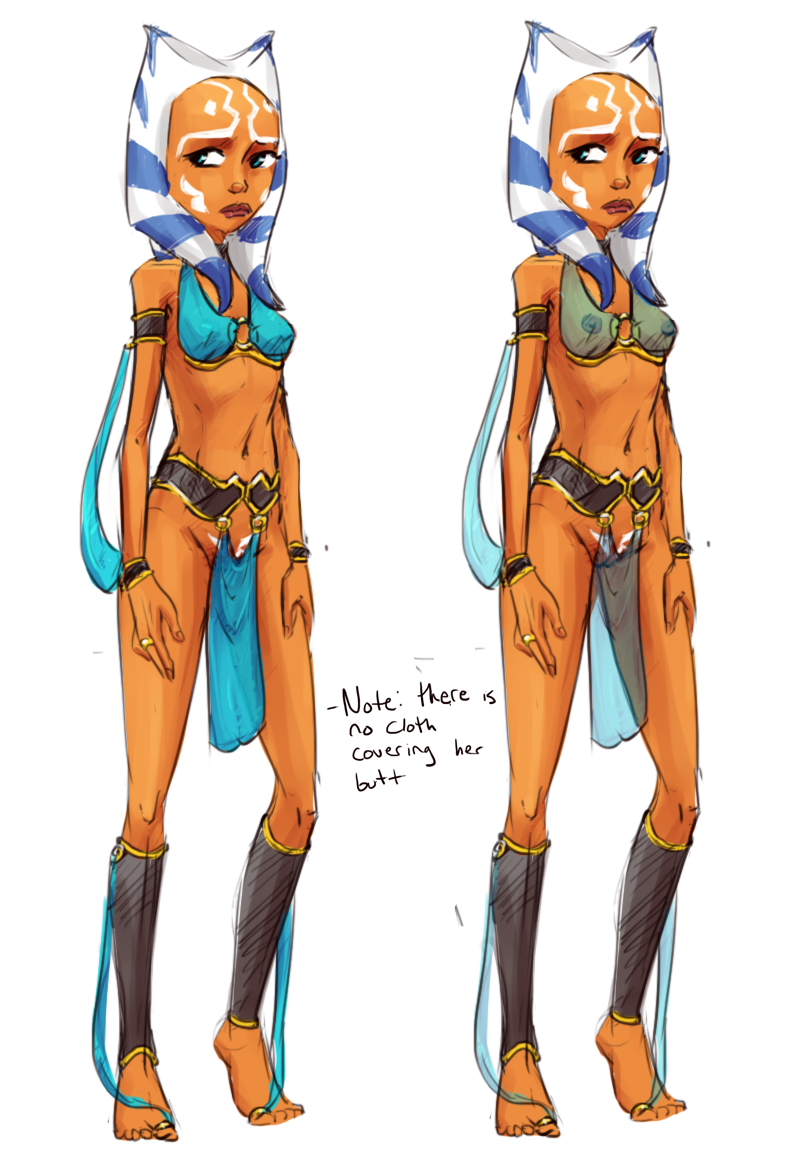 Ahsoka Tano (Clone Wars) Rule 34 Image