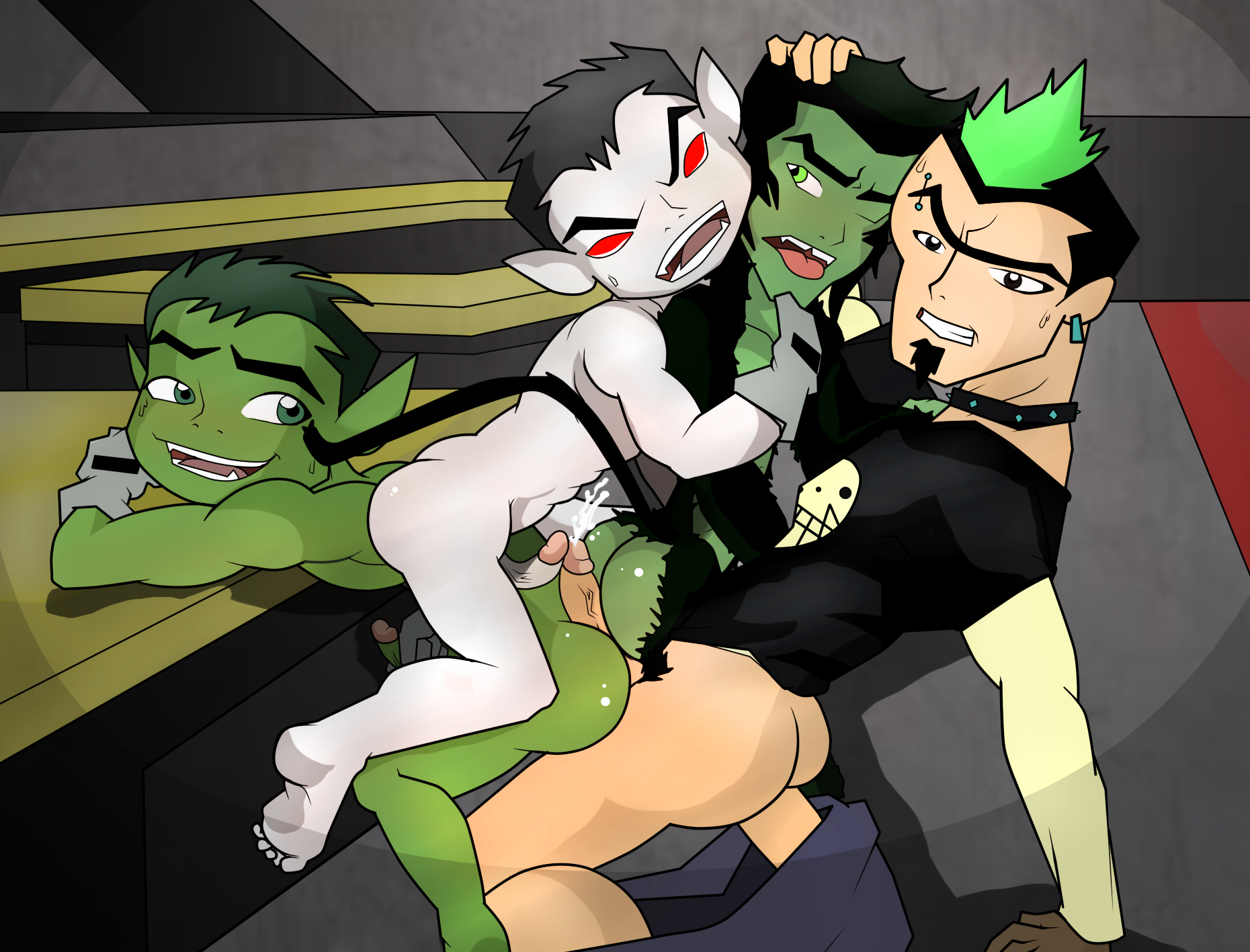 Beast Boy (Dc) Rule 34 Image