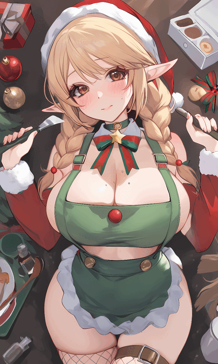 Christmas Elf (Christmas) Rule 34 Image