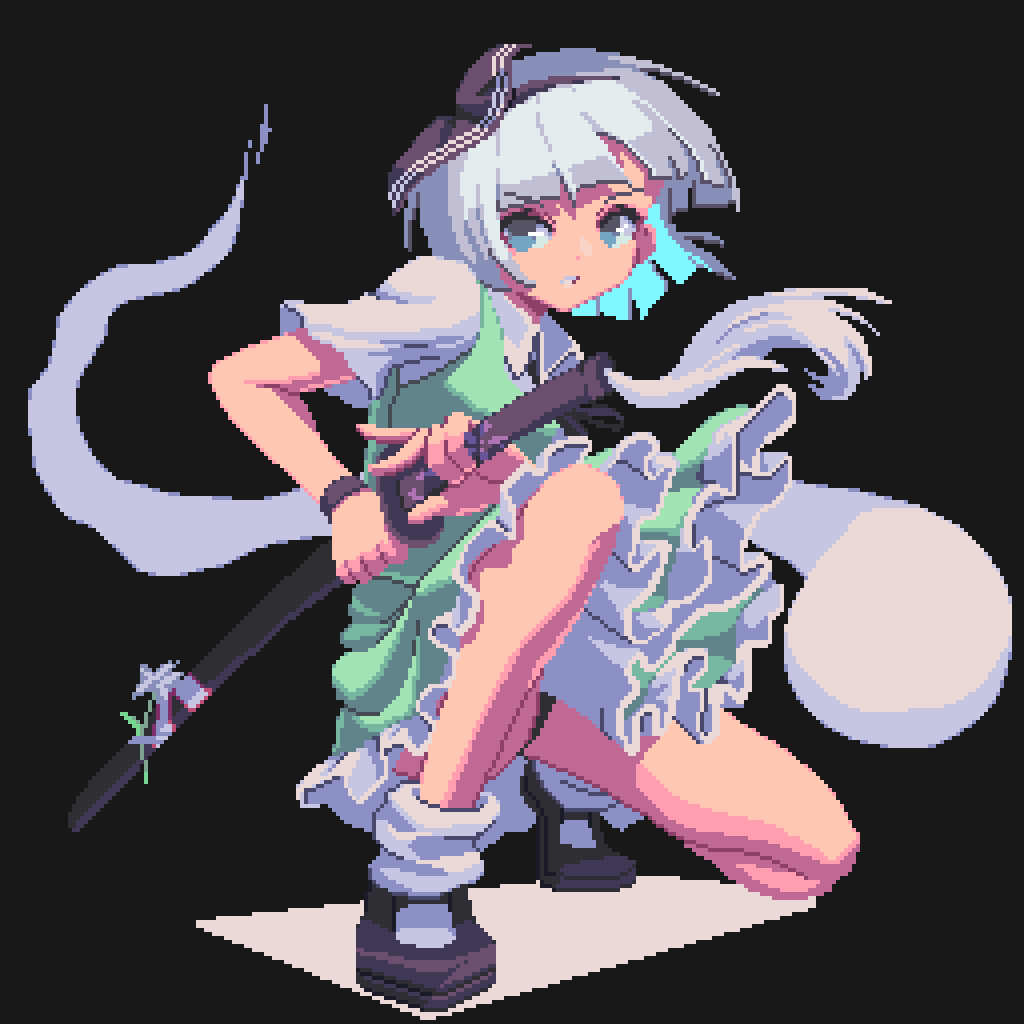 Konpaku Youmu (Touhou) Rule 34 Image