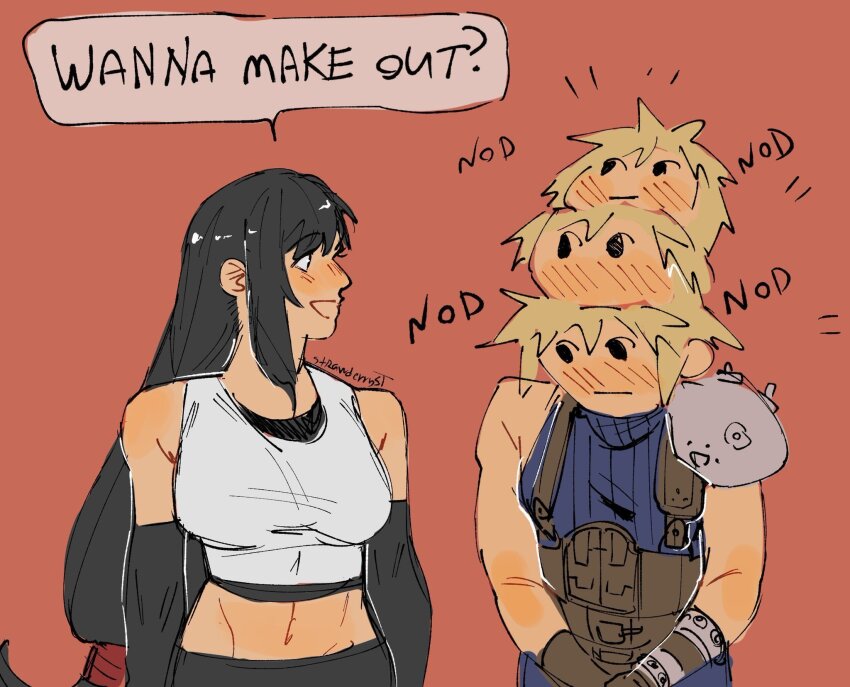 Cloud Strife (Final Fantasy) Rule 34 Image