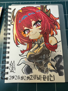 Laevatain (Arknights) Rule 34 Image