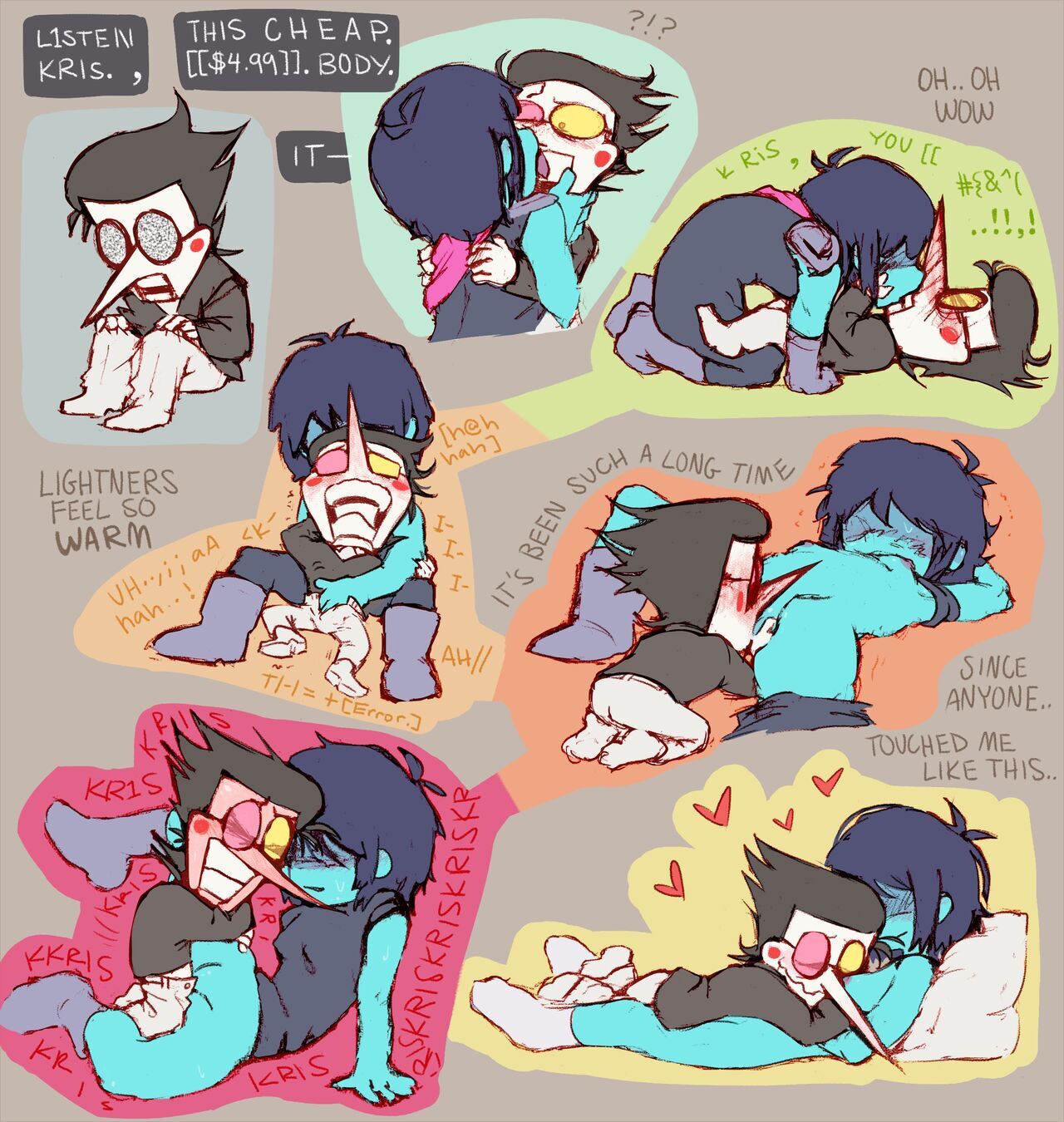 Kris (Deltarune) Rule 34 Image