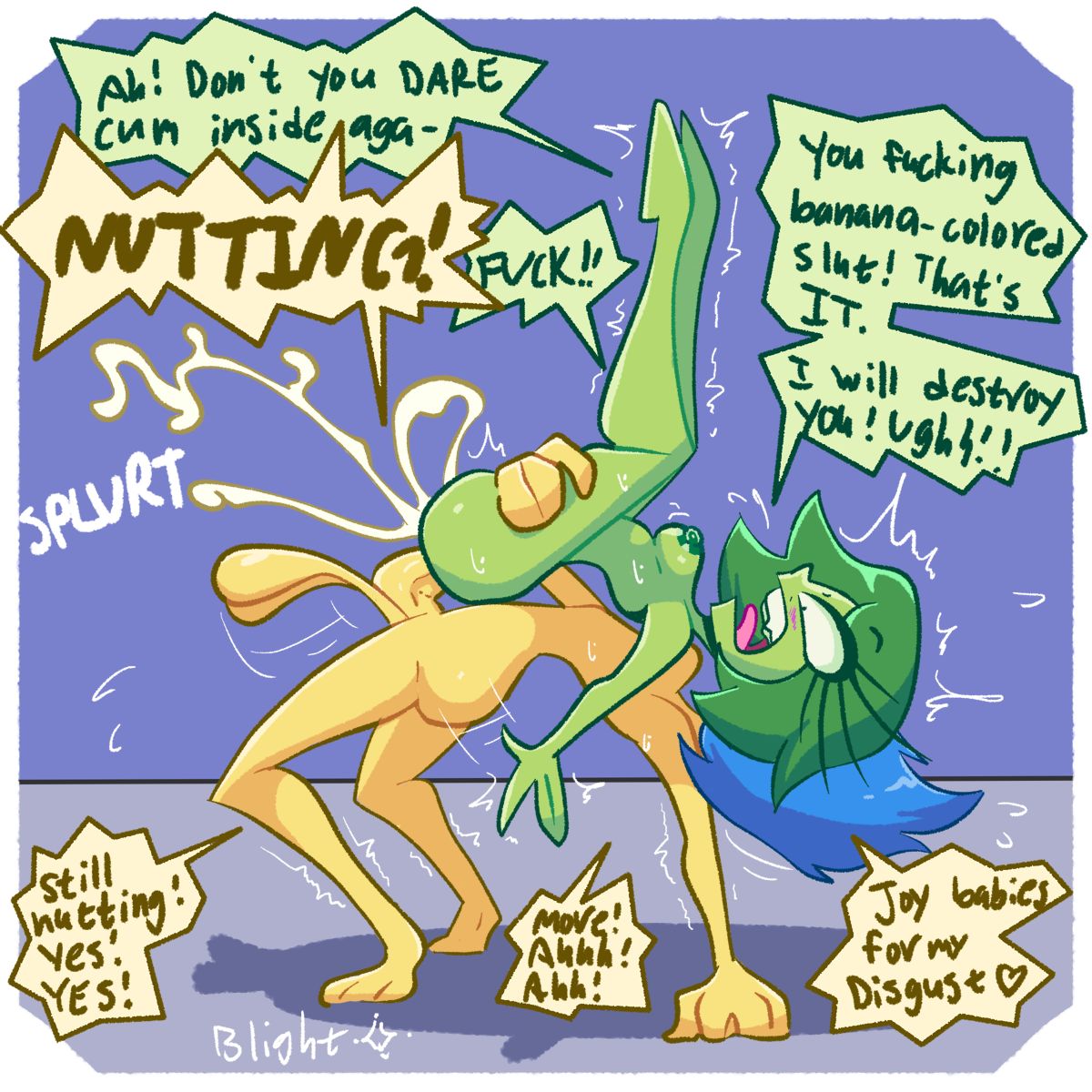Disgust (Inside Out) Rule 34 Image