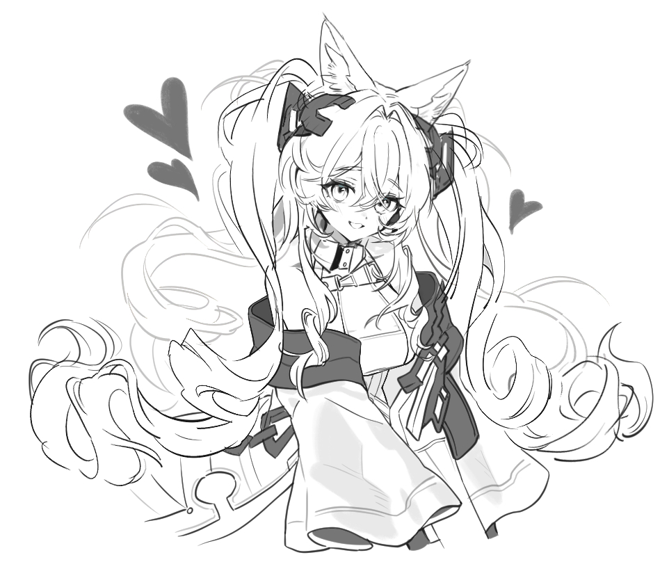 Angelina (Arknights) Rule 34 Image