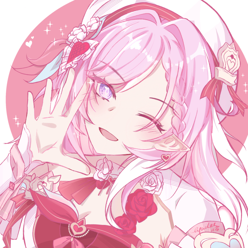 Elysia (Hi Love Elf) (Honkai Impact) Rule 34 Image