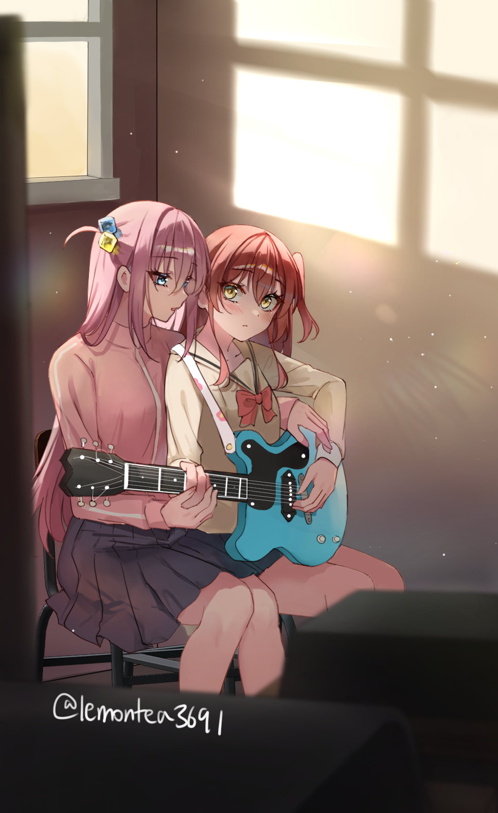 Gotoh Hitori (Bocchi The Rock!) Rule 34 Image