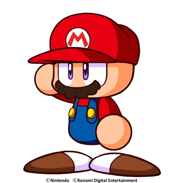 Mario (Jikkyou Powerful Pro Yakyuu) Rule 34 Image