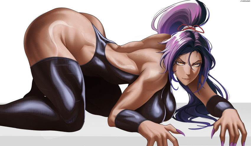 Shihouin Yoruichi (Bleach) Rule 34 Image