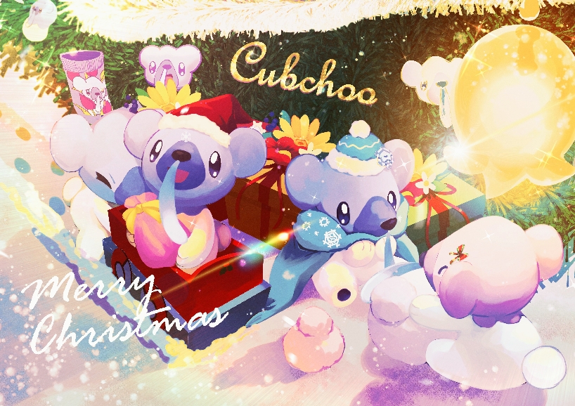Cubchoo (Christmas) Rule 34 Image
