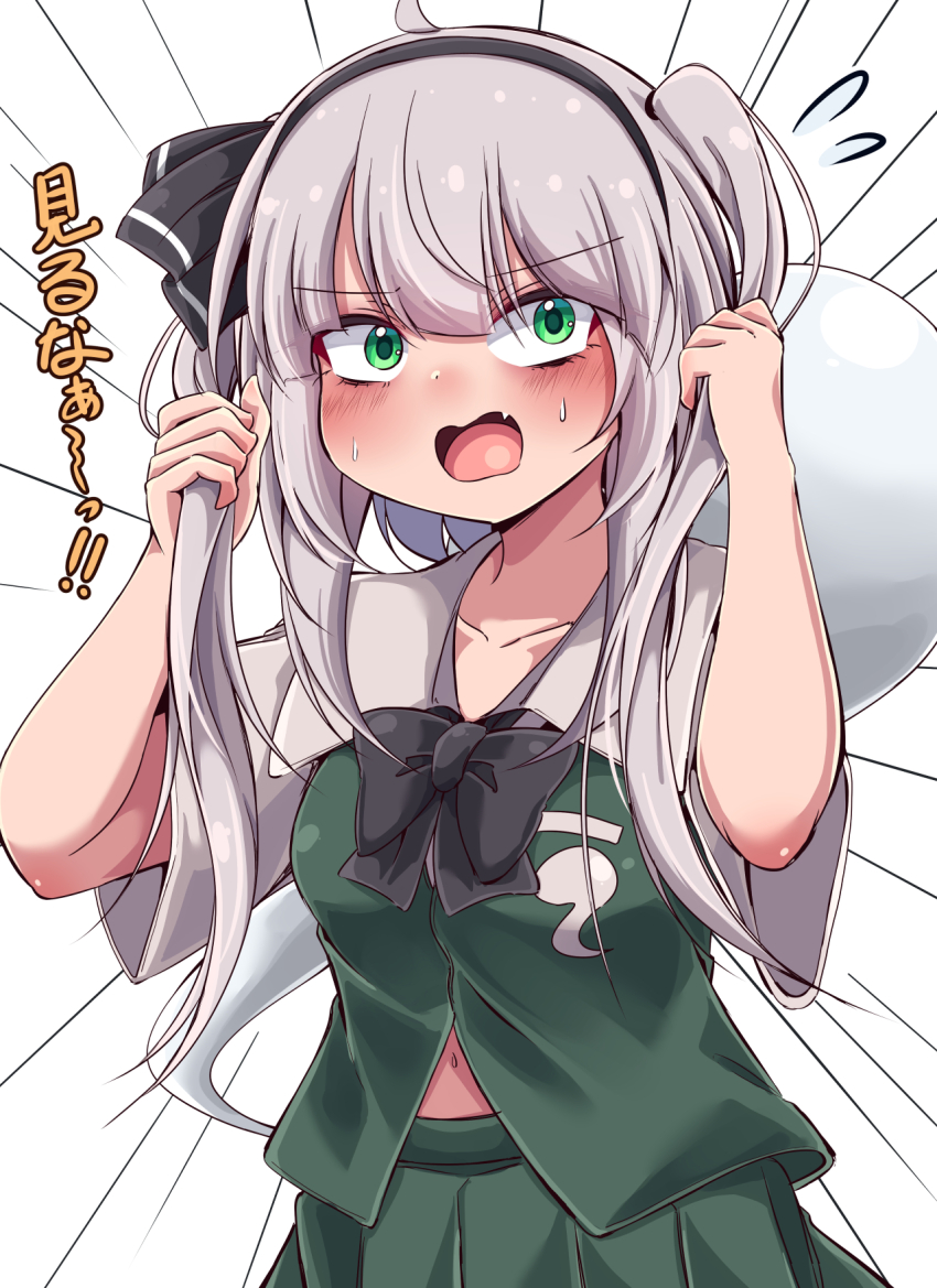 Konpaku Youmu (Touhou) Rule 34 Image