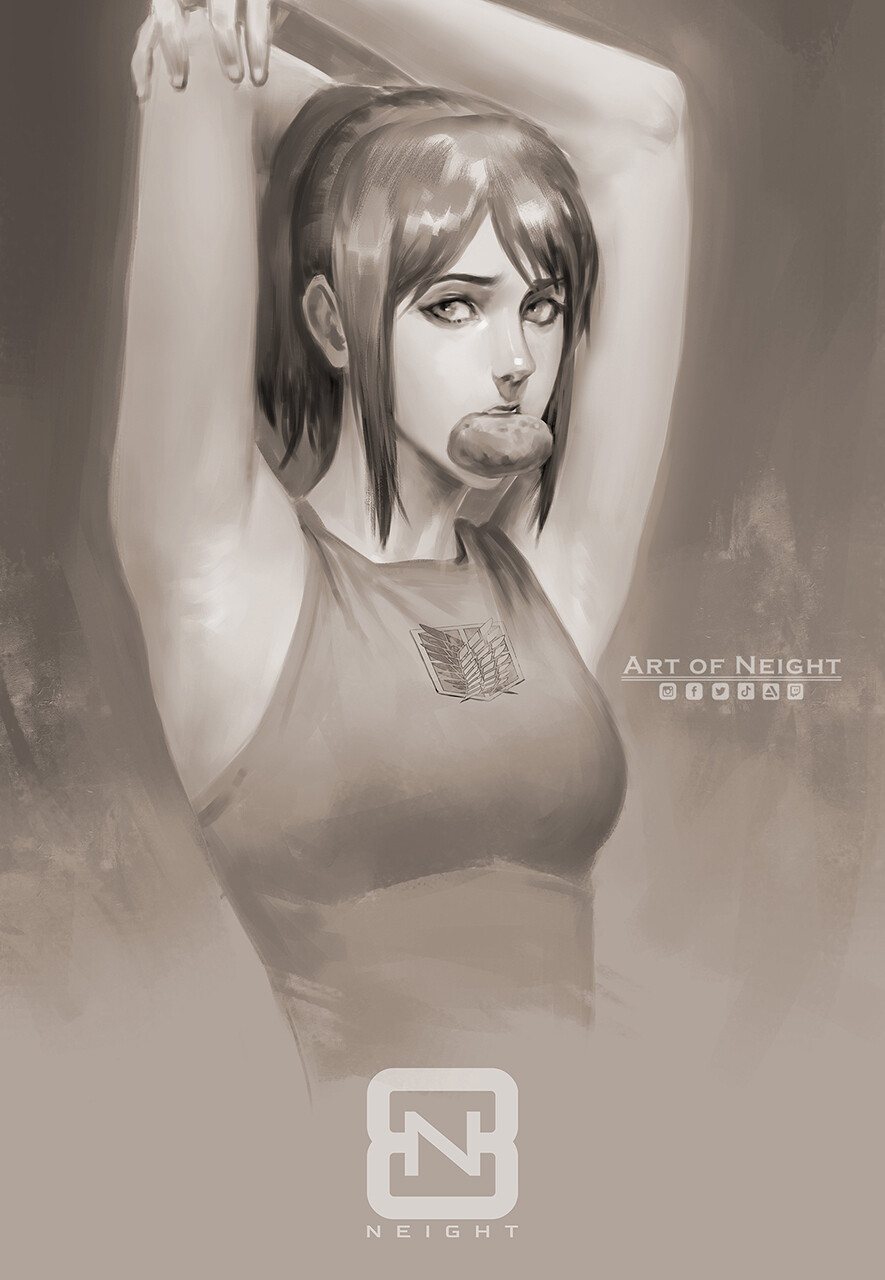 Sasha Braus (Attack On Titan) Rule 34 Image