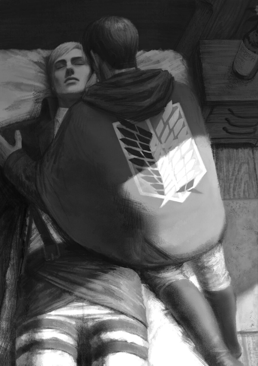 Erwin Smith (Levi (Shingeki No Kyojin)) Rule 34 Image