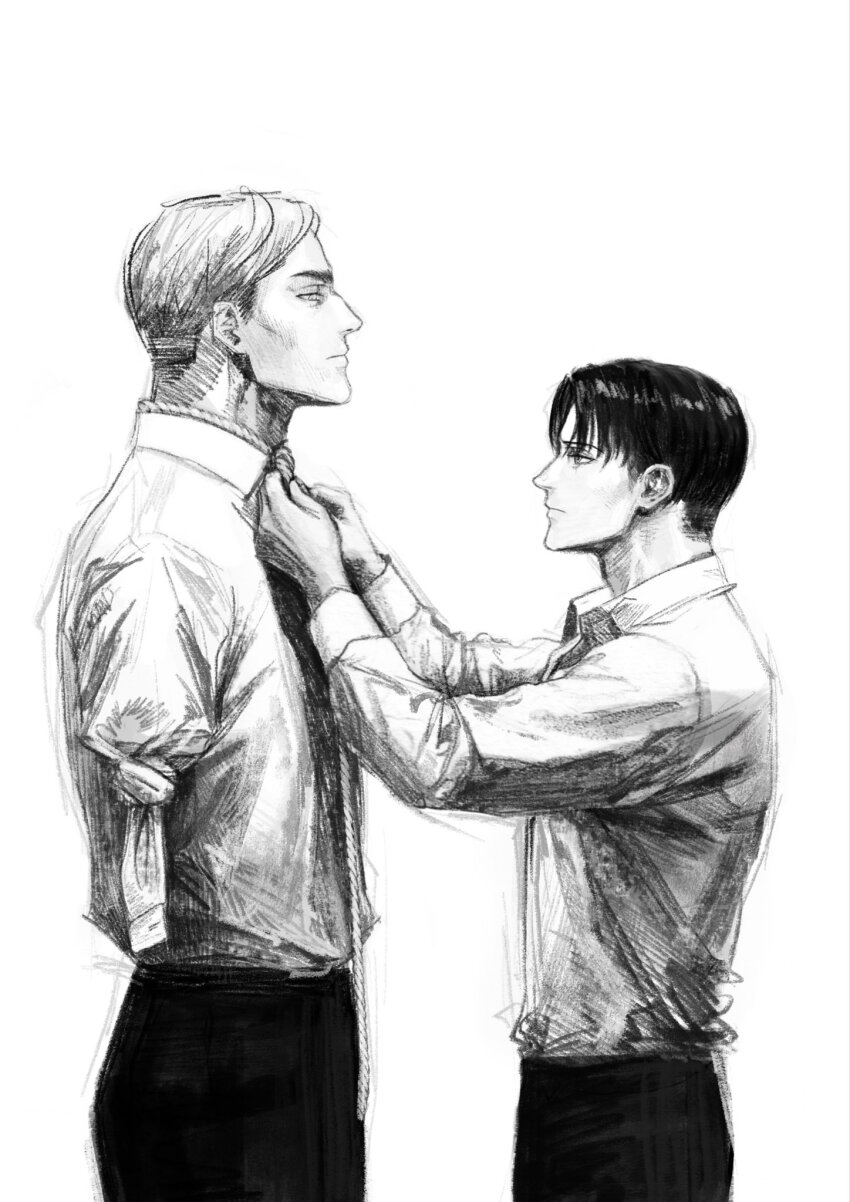 Erwin Smith (Levi (Shingeki No Kyojin)) Rule 34 Image