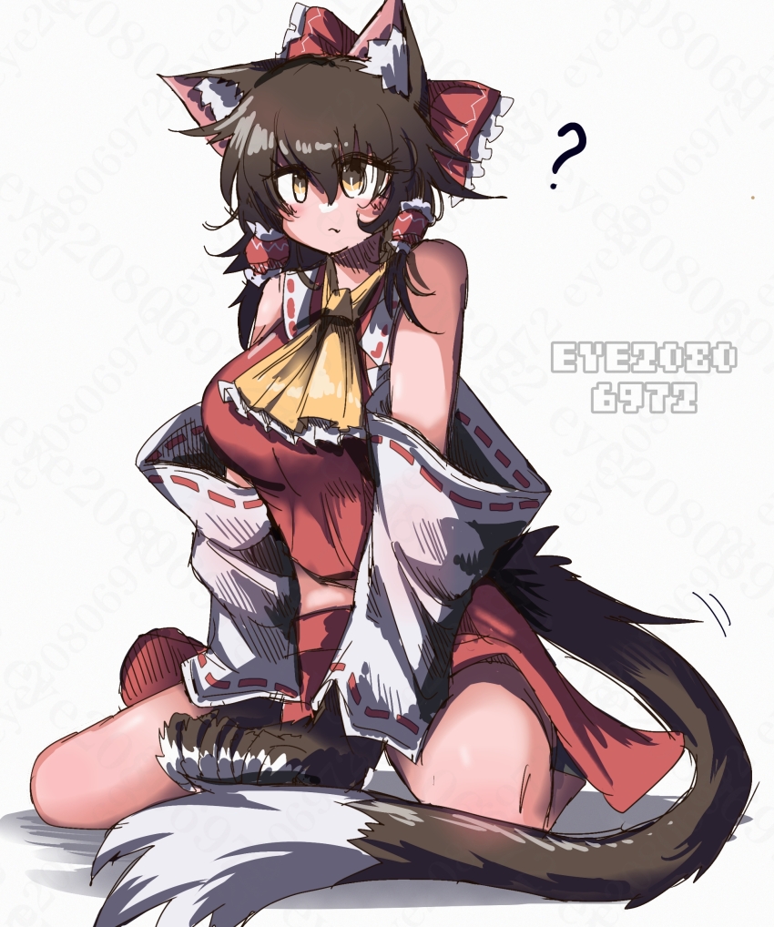 Hakurei Reimu (Touhou) Rule 34 Image