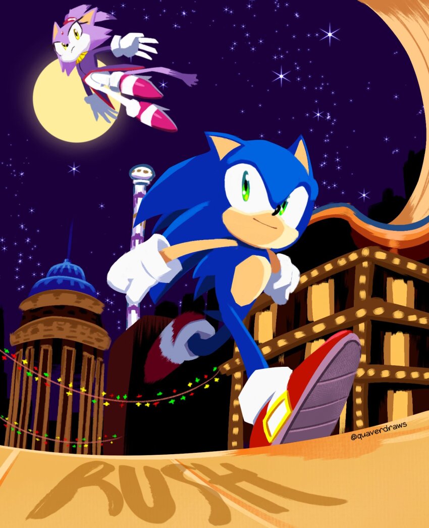 Blaze The Cat (Sonic (Series)) Rule 34 Image