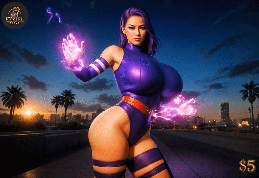 Psylocke (Marvel) Rule 34 Image