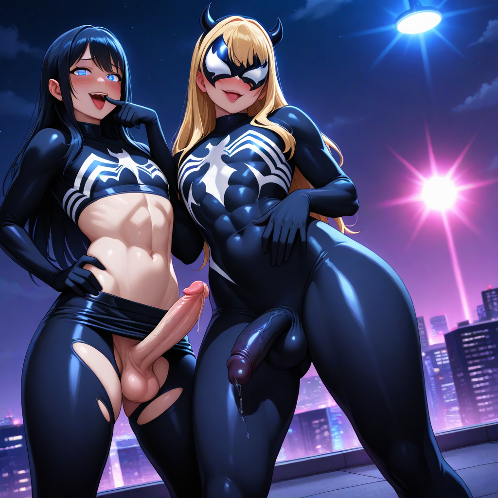 She-Venom (Marvel) Rule 34 Image