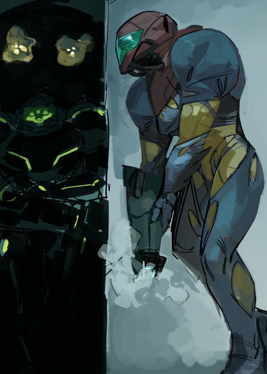 Sa-X (Metroid) Rule 34 Image