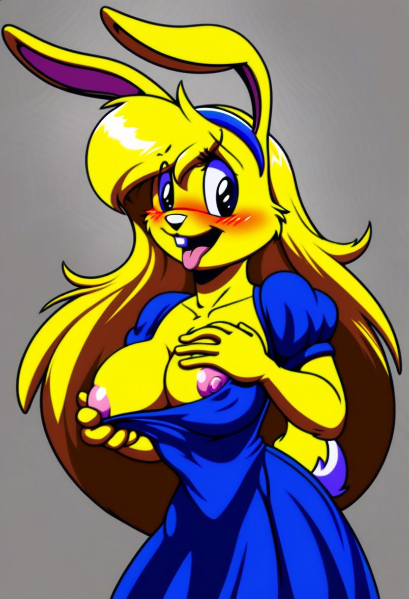 Lori Jackrabbit (Jazz Jackrabbit (Series)) Rule 34 Image