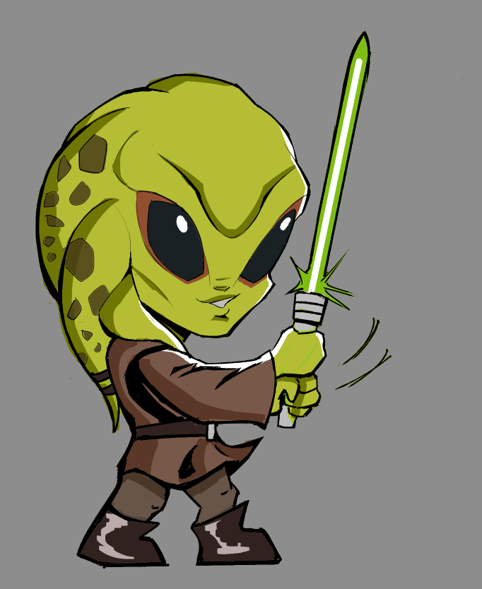Kit Fisto (Star Wars) Rule 34 Image