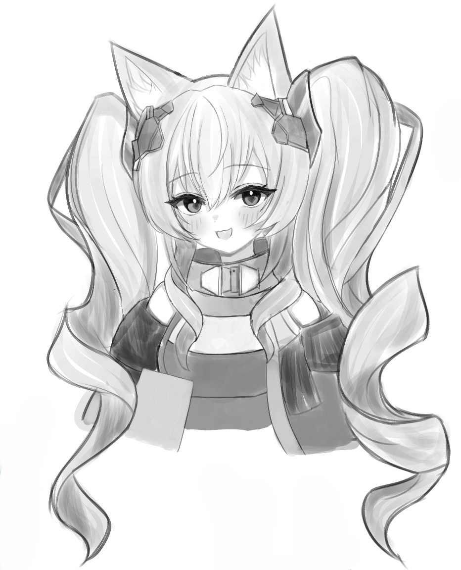 Angelina (Arknights) Rule 34 Image