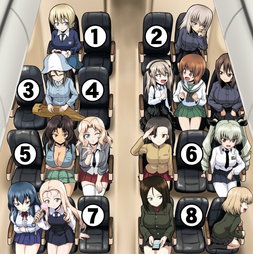 Anchovy (Girls Und Panzer) Rule 34 Image