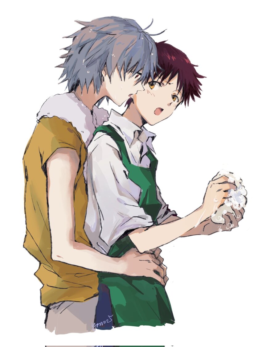 Ikari Shinji (Nagisa Kaworu) Rule 34 Image