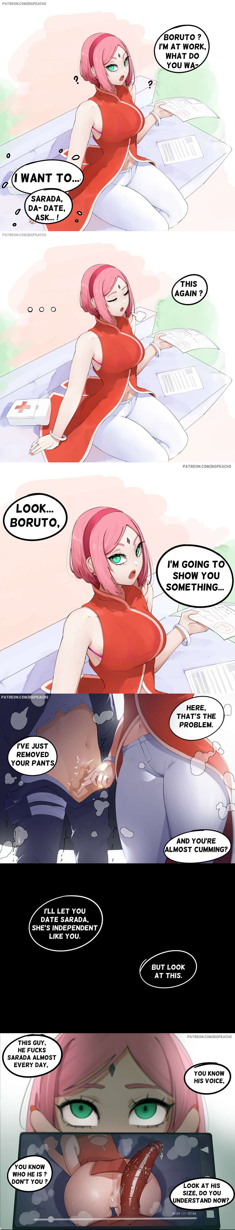 Sakura Haruno (Boruto: Naruto Next Generations) Rule 34 Image