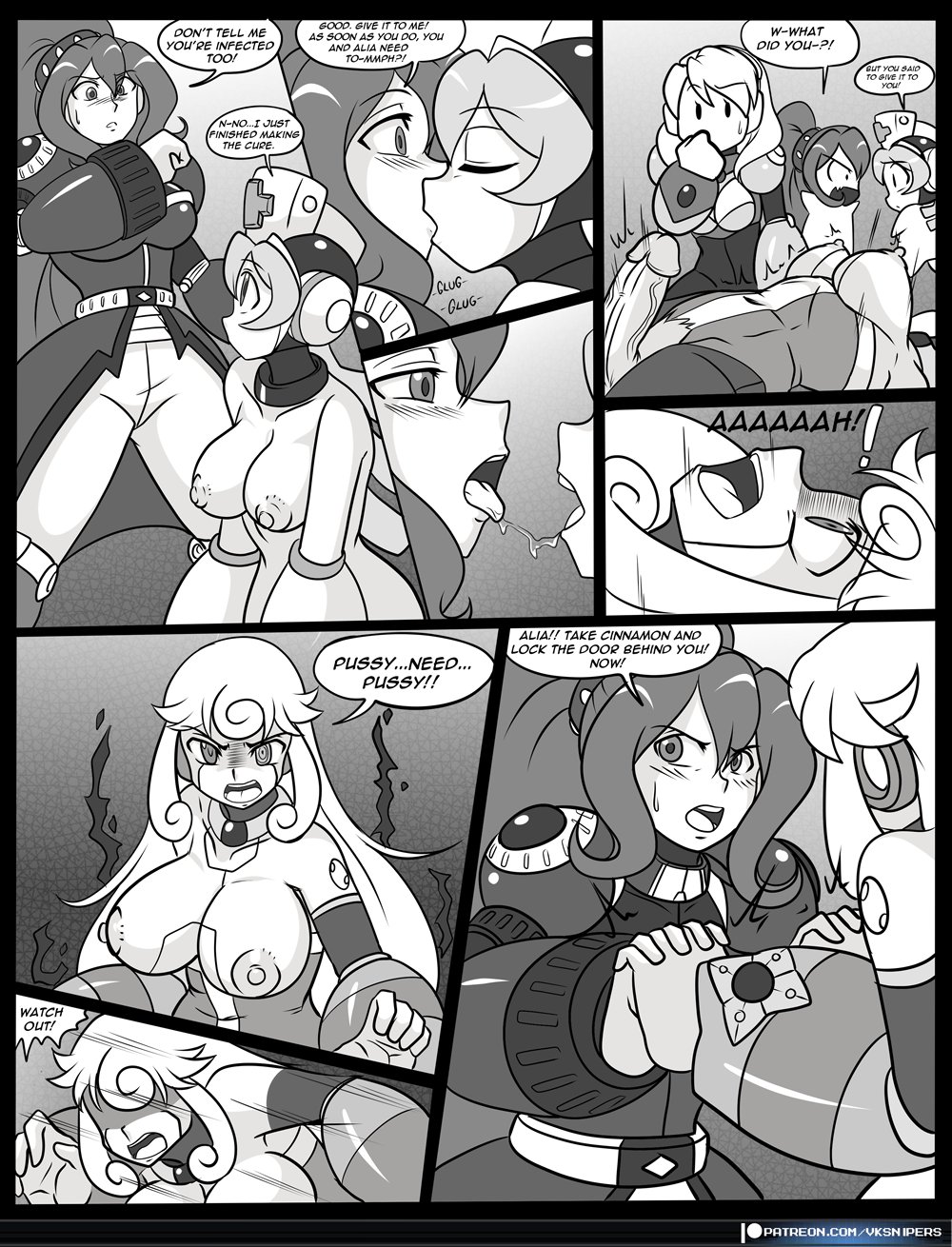 Iris -Another- (Mega Man) Rule 34 Image