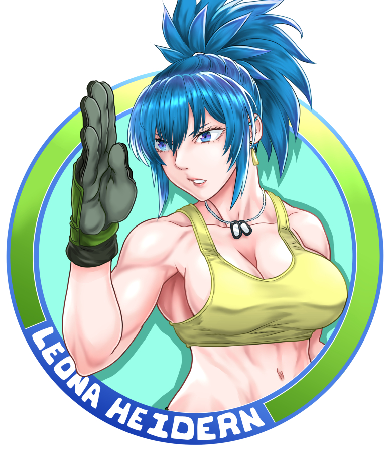 Leona Heidern (The King Of Fighters) Rule 34 Image