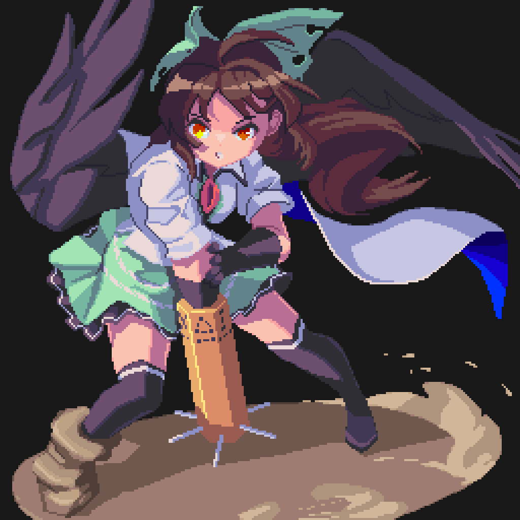 Reiuji Utsuho (Touhou) Rule 34 Image