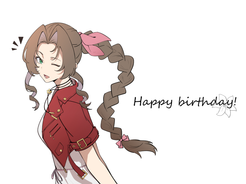 Aerith Gainsborough (Final Fantasy) Rule 34 Image