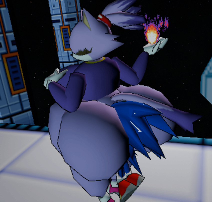 Blaze The Cat (Sega) Rule 34 Image
