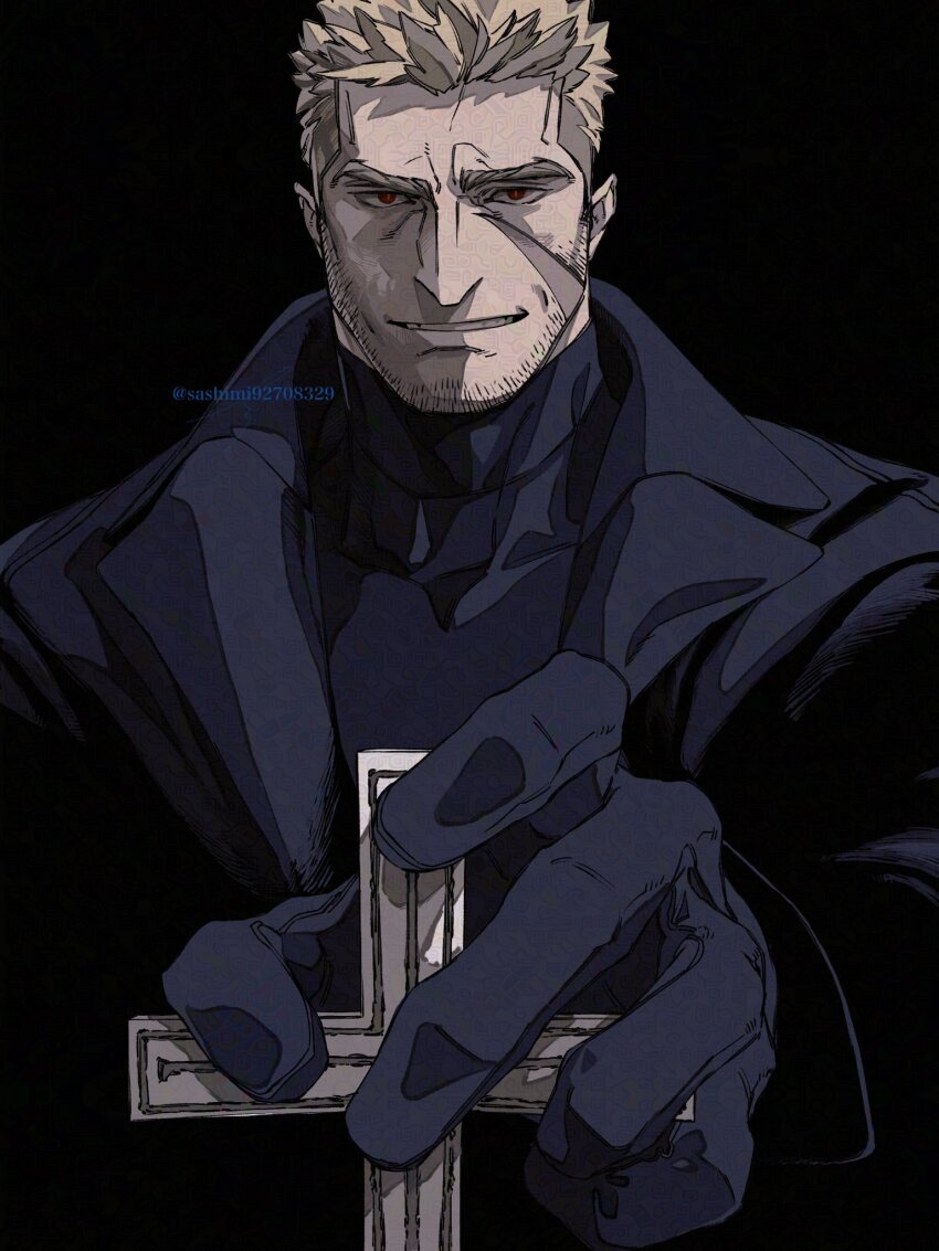Alexander Anderson (Hellsing) Rule 34 Image