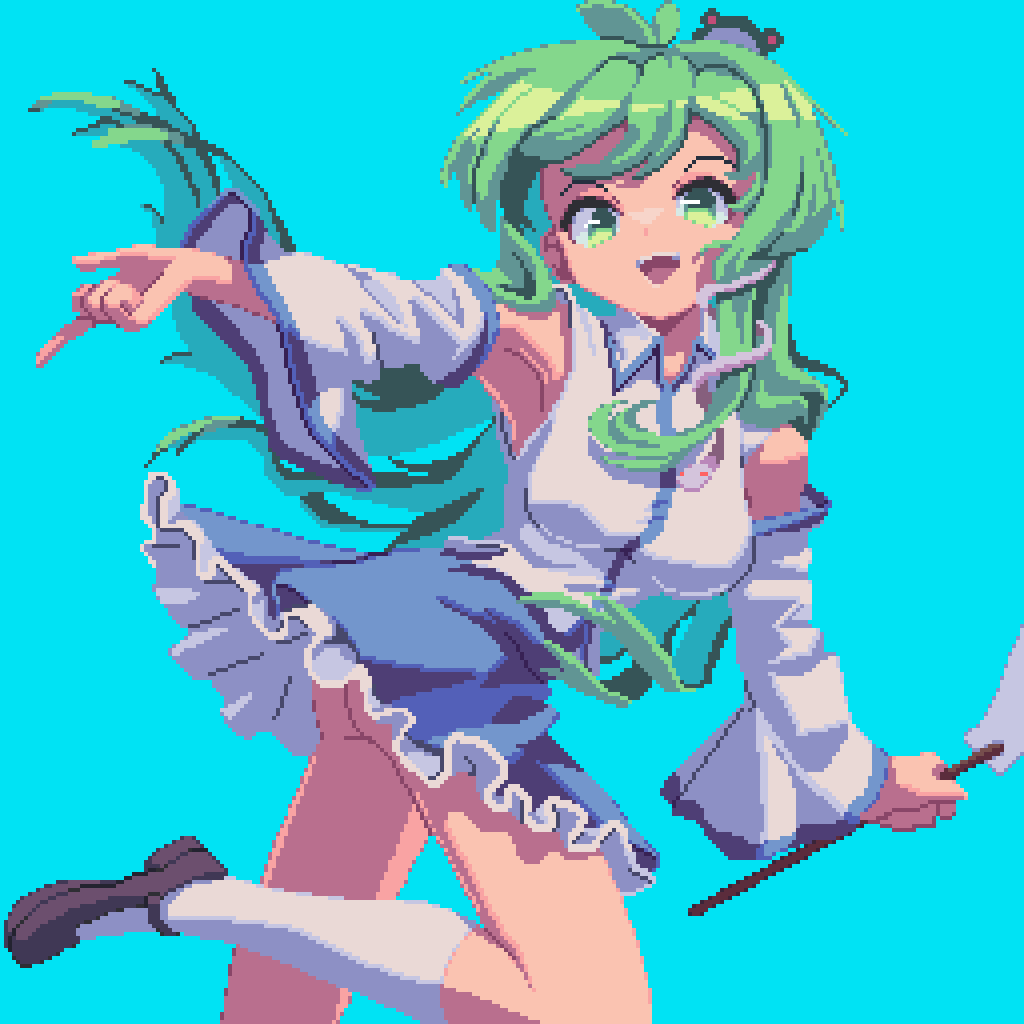 Kochiya Sanae (Touhou) Rule 34 Image