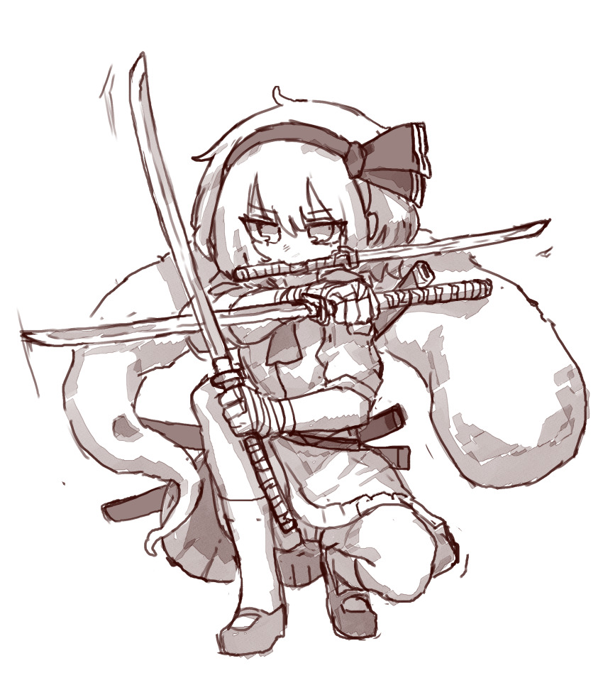 Konpaku Youmu (Touhou) Rule 34 Image