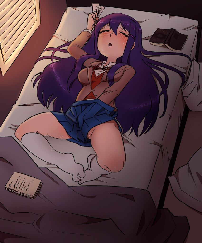 Yuri (Doki Doki Literature Club) Rule 34 Image