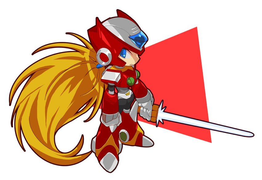 Zero (Mega Man) Rule 34 Image