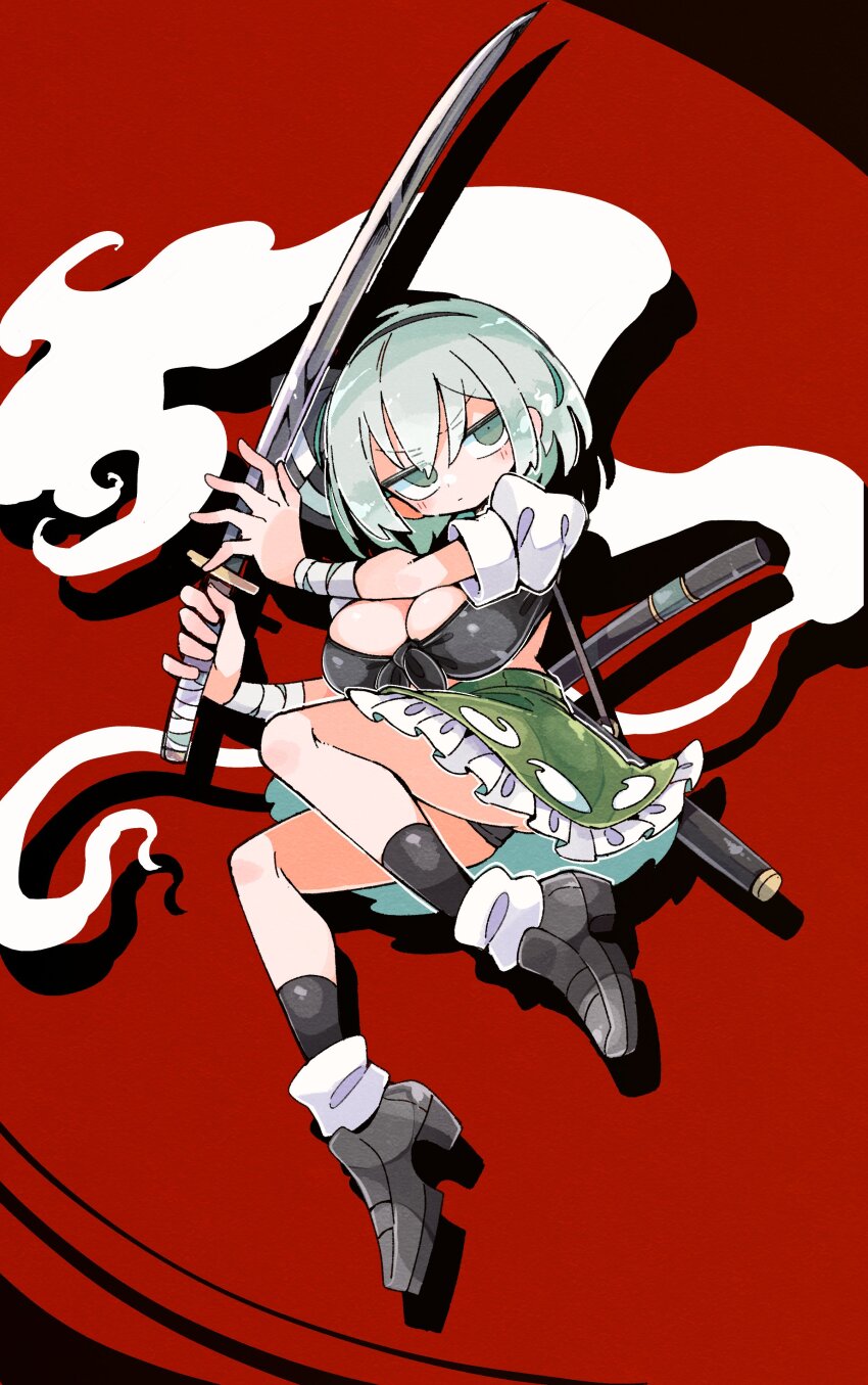 Konpaku Youmu (Touhou) Rule 34 Image