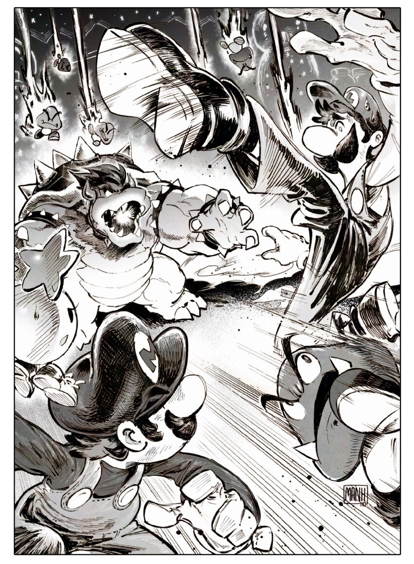 Bowser (Mario &Amp; Luigi Rpg) Rule 34 Image