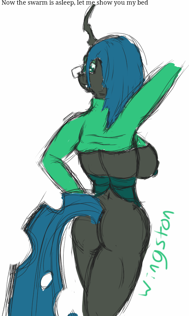 Queen Chrysalis (Mlp) Rule 34 Image