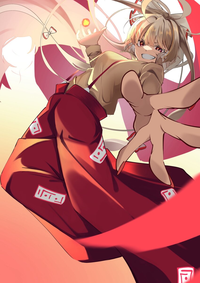 Fujiwara No Mokou (Touhou) Rule 34 Image