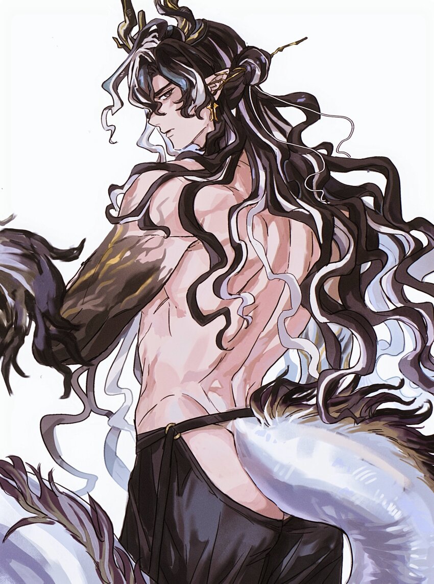 Wang (Arknights) Rule 34 Image