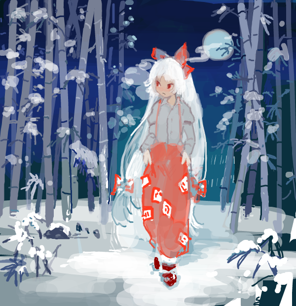 Fujiwara No Mokou (Touhou) Rule 34 Image