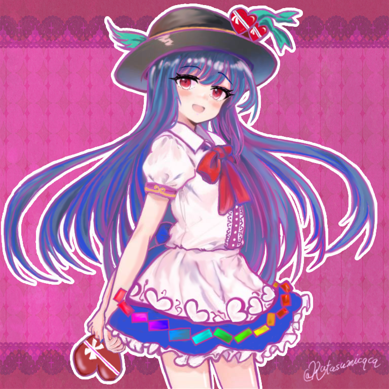 Hinanawi Tenshi (Touhou) Rule 34 Image