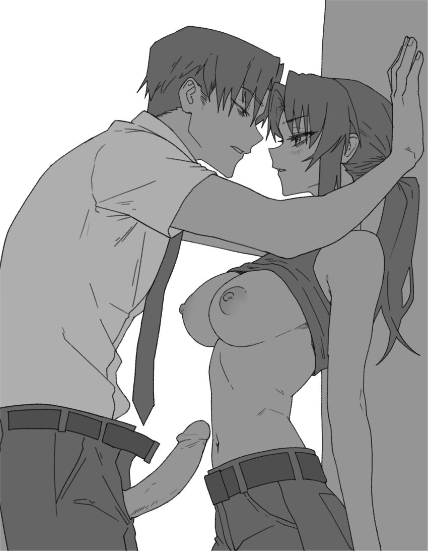 Okajima Rokuro (Black Lagoon) Rule 34 Image