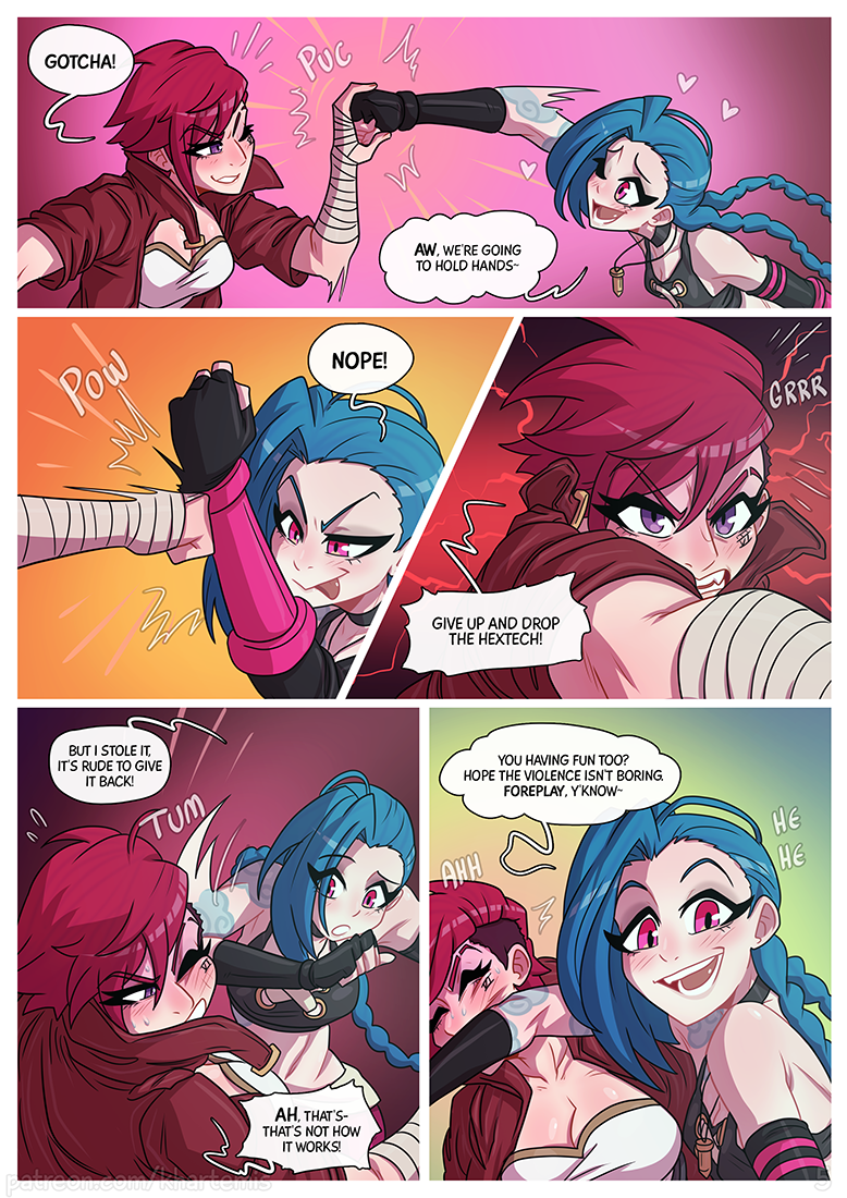 Arcane Jinx (Arcane) Rule 34 Image