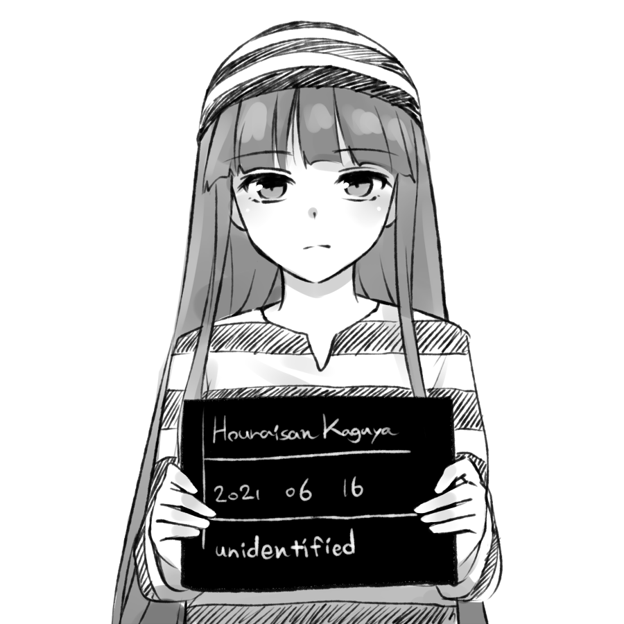 Houraisan Kaguya (Touhou) Rule 34 Image
