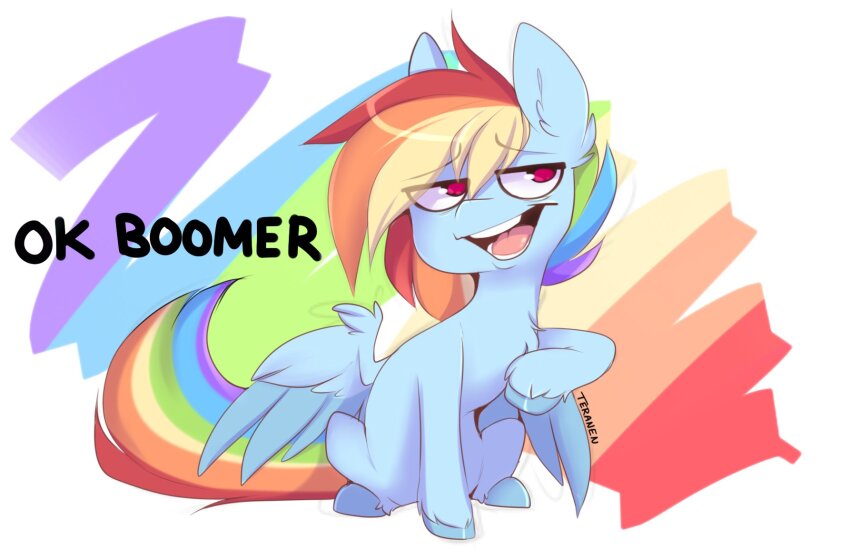 Rainbow Dash (My Little Pony) Rule 34 Image
